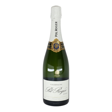 Pol Roger Reserve Brut Champagne NV bottle 750mL from France