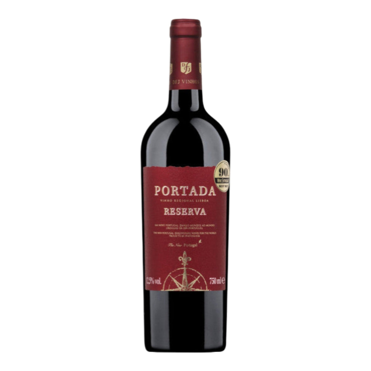 Portada Reserva Lisboa Tinto 2021 bottle 750mL from Portugal