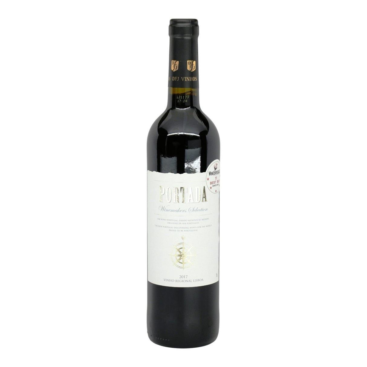 Portada Winemakers Selection Lisboa 2021 red wine bottle 750mL from Portugal