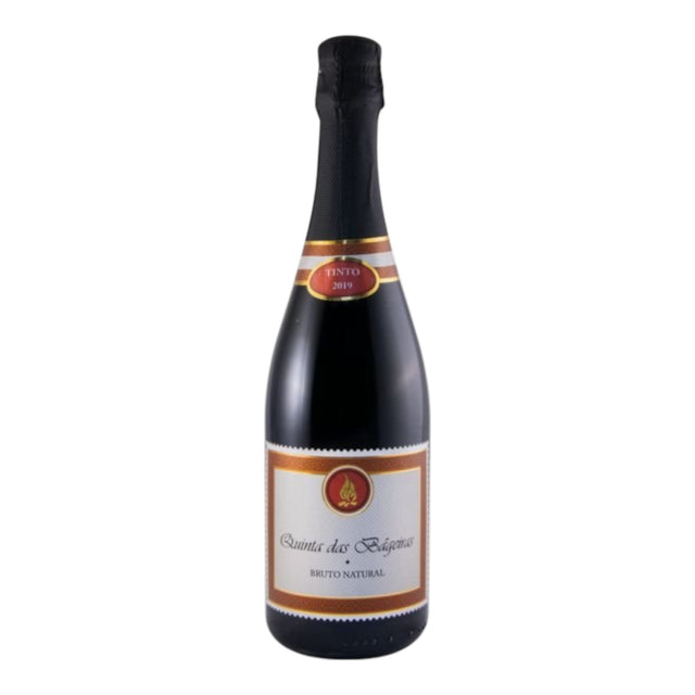 Quinta Das Bageiras Bairrada Bruto Natural Espumante Tinto 2020 sparkling red bottle 750mL from Portugal