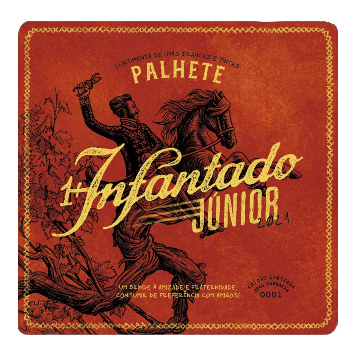 Quinta do Infantado Douro Junior Palhete 2023 red wine bottle 750mL from Portugal