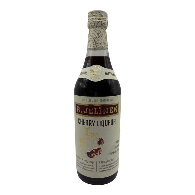 R. Jelinek Cherry Liqueur .700L brandy bottle 700ml