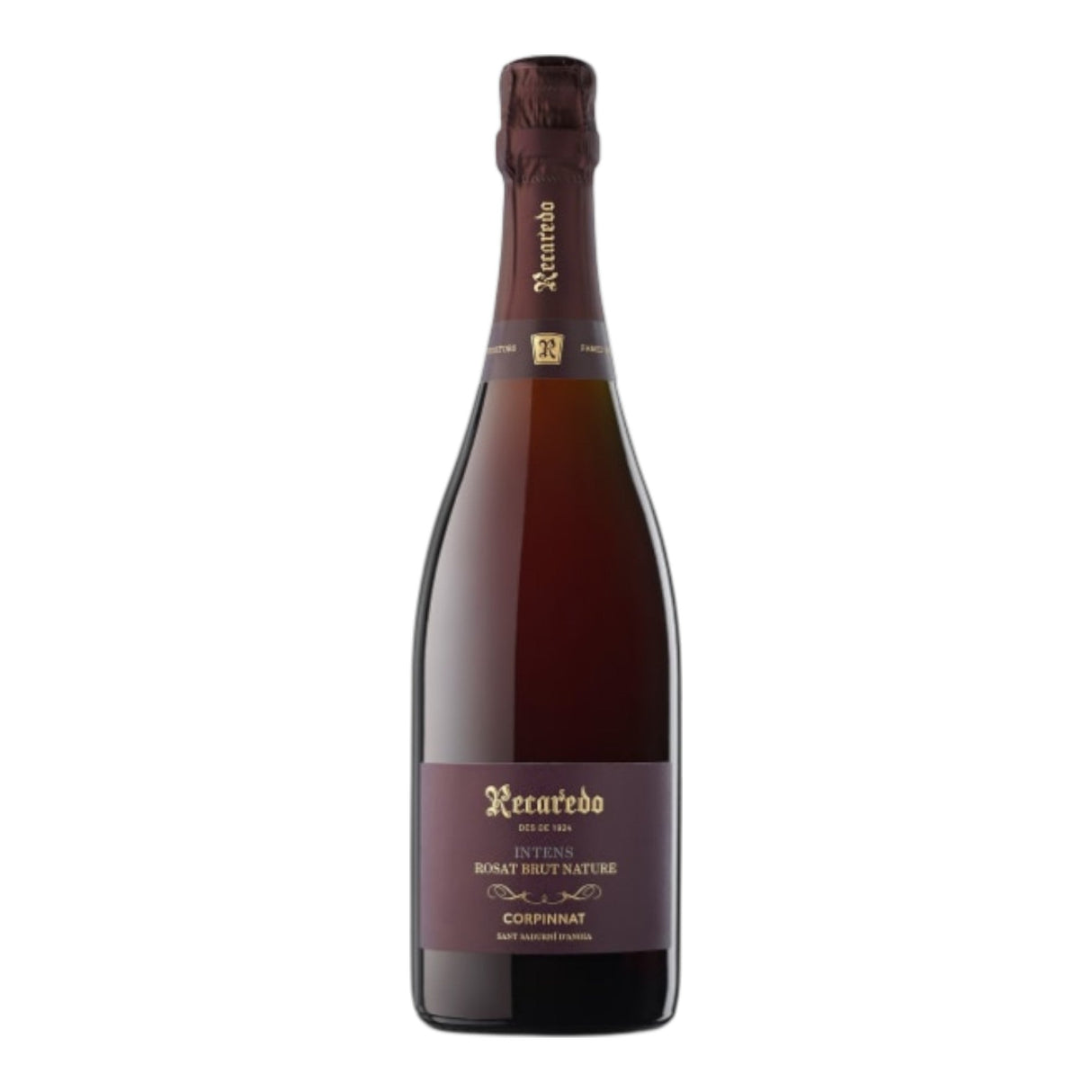 Recaredo Intens Rosat Brut Nature Corpinnat 2020 bottle 750mL from Spain