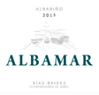 Bodegas Albamar Rias Baixas Albarino 2024 white wine bottle 750mL from Spain