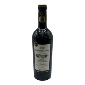 Ronco di Sassi Primitivo Malbec 2024 red wine bottle 750mL from Italy