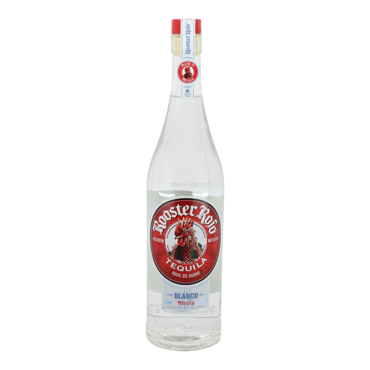 Rooster Rojo Blanco Tequila 750mL bottle from Mexico