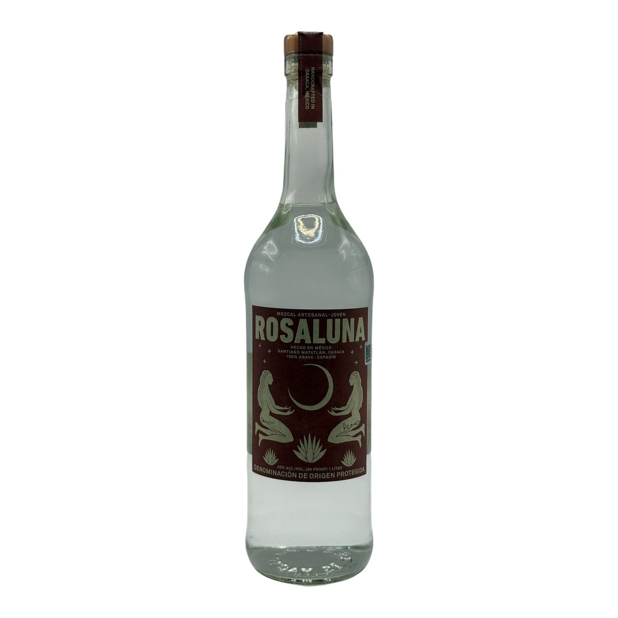 Rosaluna Joven Mezcal 1.0L bottle 1L from mexico