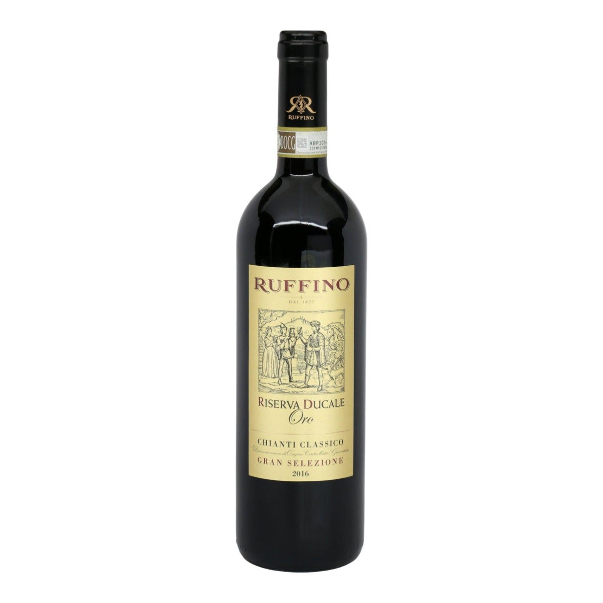 Ruffino Ducale d????? Oro Chianti Classico Riserva 2019 red wine bottle 750mL from Italy