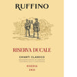 Ruffino Ducale Riserva Chianti Classico 2021 red wine bottle 750mL from Italy
