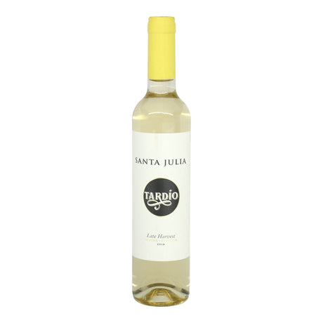 Santa Julia Torrontes Tardio Sweet 2023 500mL white wine bottle from Argentina
