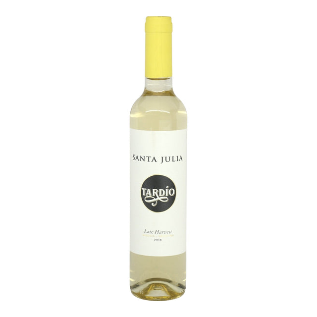 Santa Julia Torrontes Tardio Sweet 2023 500mL white wine bottle from Argentina