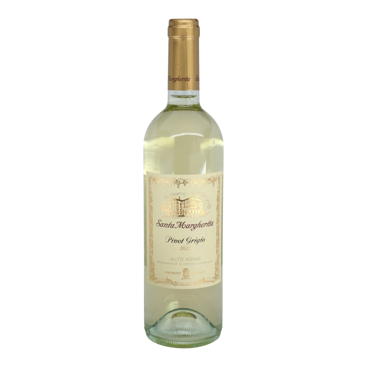 Santa Margherita Pinot Grigio Alto Adige 2024 white wine bottle 750mL from Italy
