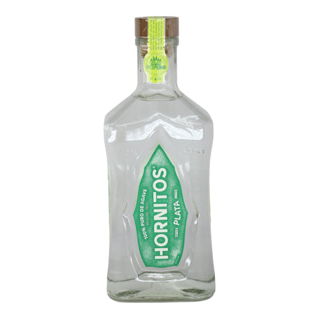 Sauza Hornitos Plata Silver Tequila 750mL blanco tequila bottle from Mexico