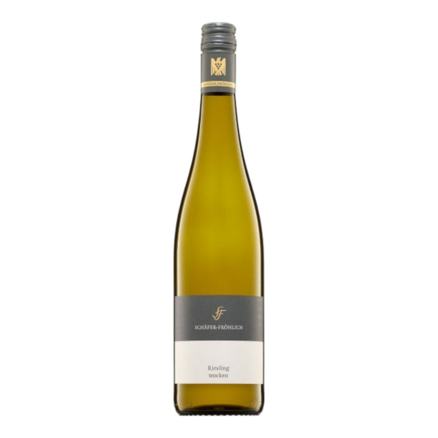 Schafer Frohlich Estate Trocken Riesling 2022 white wine bottle 750mL from Germany