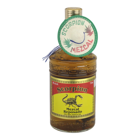 Scorpion Reposado Mezcal 750mL bottle from Mexico