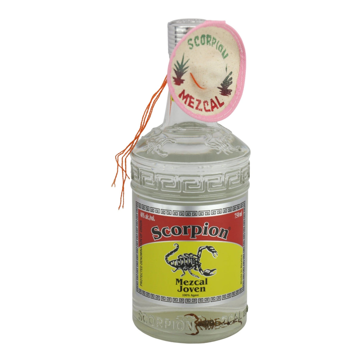 Scorpion Silver Mezcal 750mL bottle from Mexico