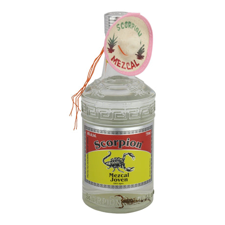 Scorpion Silver Mezcal 750mL bottle from Mexico
