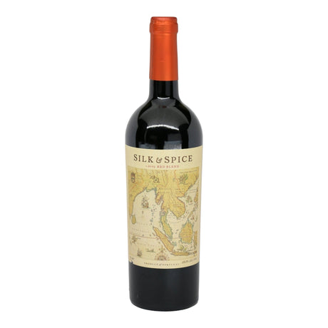 Silk and Spice Red Blend 2022 bottle 750mL from Portugal