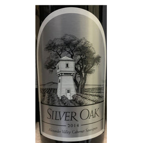 Silver Oak Cabernet Sauvignon Napa Valley 2014 1.5L red wine bottle from USA