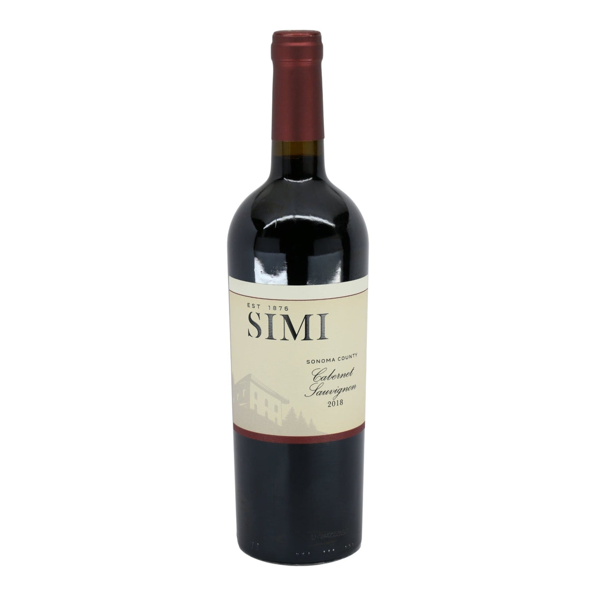 Simi Sonoma Cabernet Sauvignon Alexander Valley 2021 red wine bottle 750mL from USA
