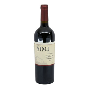 Simi Sonoma Cabernet Sauvignon Alexander Valley 2021 red wine bottle 750mL from USA