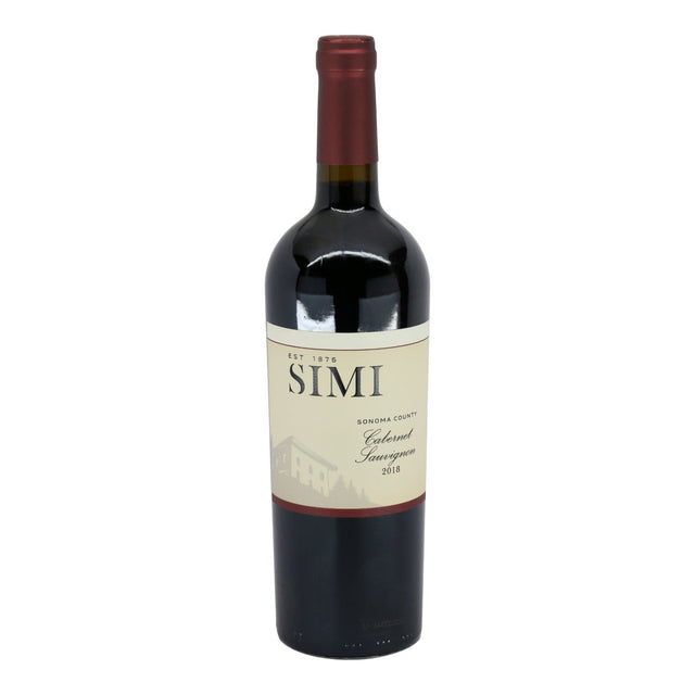 Simi Sonoma Cabernet Sauvignon Alexander Valley 2021 red wine bottle 750mL from USA
