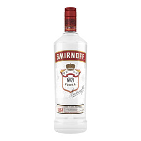Smirnoff "80 Proof" Vodka 1.0L bottle 1L from USA