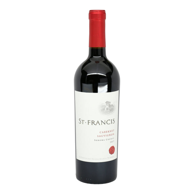 St. Francis Sonoma County Cabernet Sauvignon 2022 red wine bottle 750mL from USA