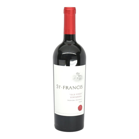 St. Francis Old Vines Zinfandel Sonoma County 2022 red wine bottle 750mL from USA
