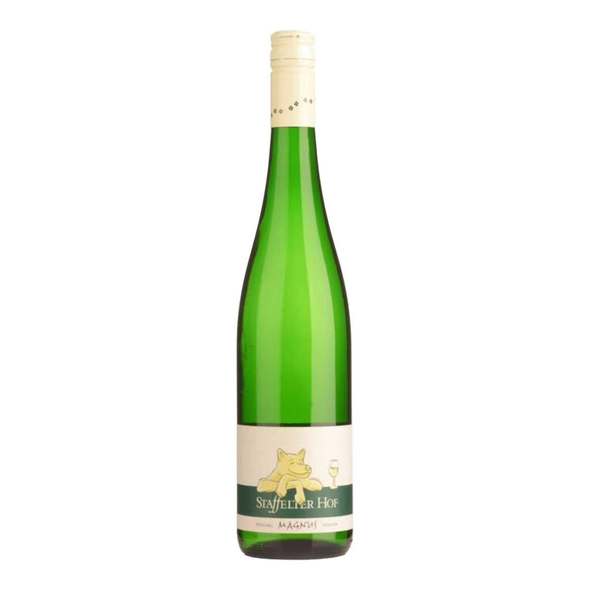 Staffelter Hof Magnus Trocken Riesling 2021 white wine bottle 750mL from Germany