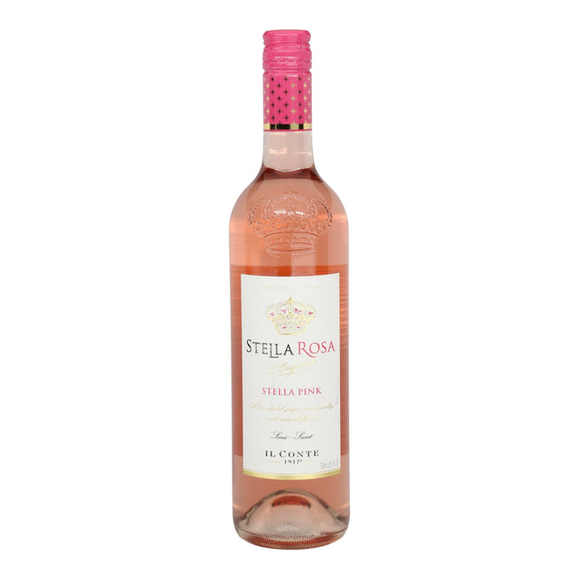 Stella Rosa Pink sparkling wine bottle 750mL from Italy