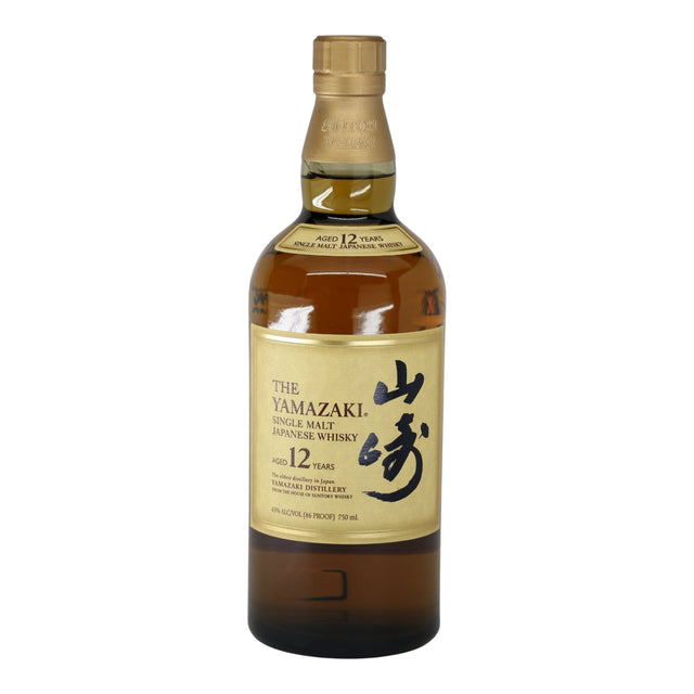 Suntory Yamazaki 12 Year Single Malt Japanese Whiskey 750mL bottle