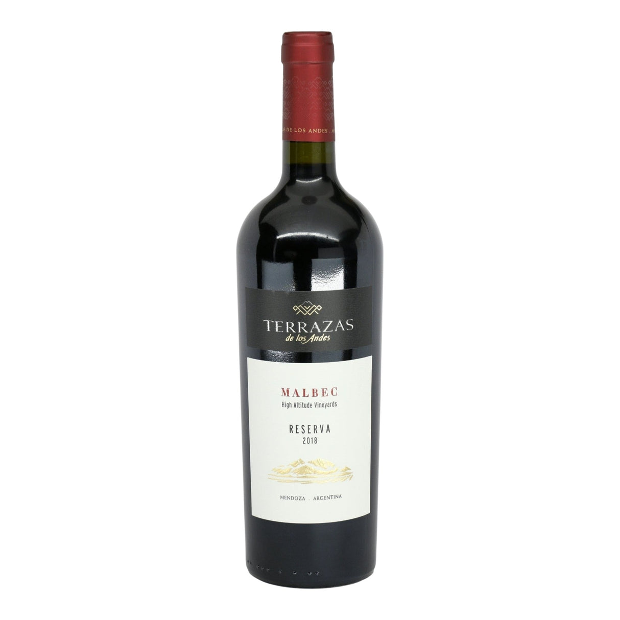 Terrazas de los Andes Reserva Malbec Mendoza 2022 red wine bottle 750mL from Argentina