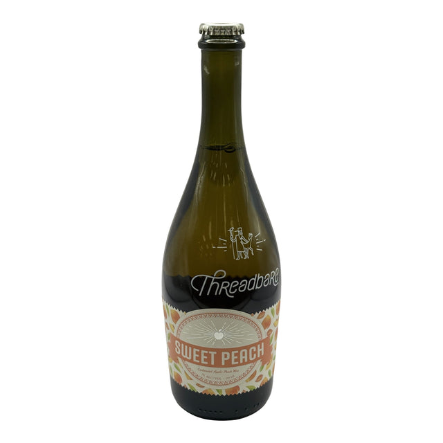 Threadbare Peach Cider NV hard cider bottle 750mL from USA