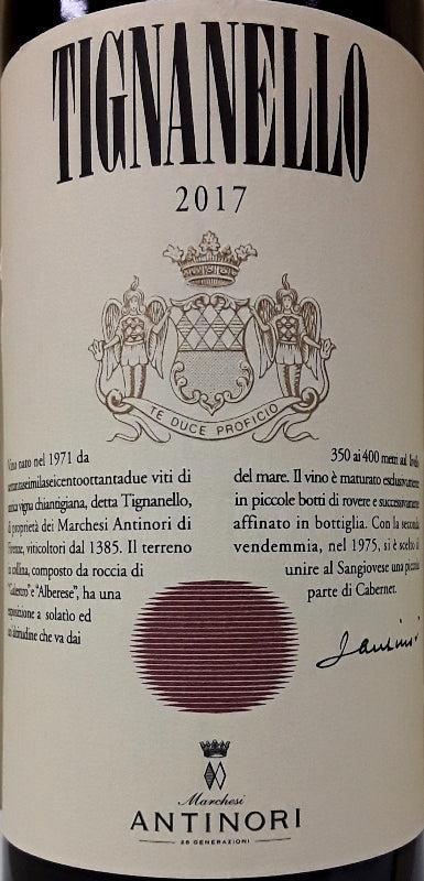 Antinori Tignanello Toscana 2021 red wine bottle 750mL from Italy