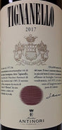 Antinori Tignanello Toscana 2021 red wine bottle 750mL from Italy