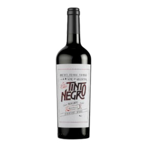 Tinto Negro Mendoza Malbec 2022 red wine bottle 750mL from Argentina