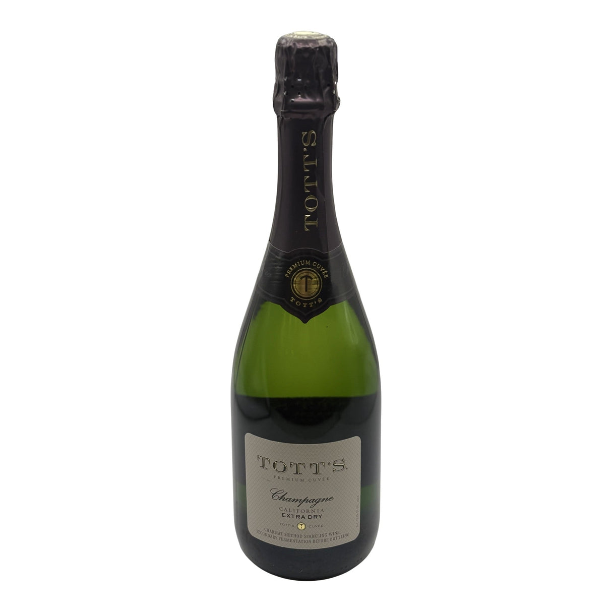 Totts California Extra Dry Semi-Sweet Sparkling Wine NV bottle 750mL from USA