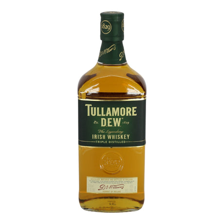 Tullamore Dew Irish Whiskey 750mL blended whisky bottle from Ireland