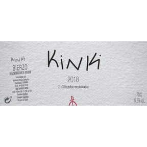 Veronica Ortega Kinki Bierzo 2023 red wine bottle 750mL from Spain