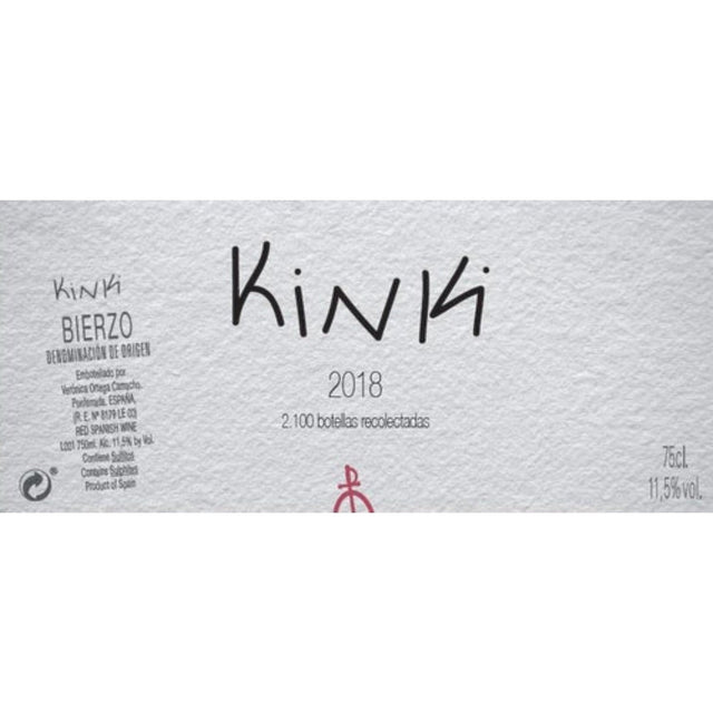 Veronica Ortega Kinki Bierzo 2023 red wine bottle 750mL from Spain