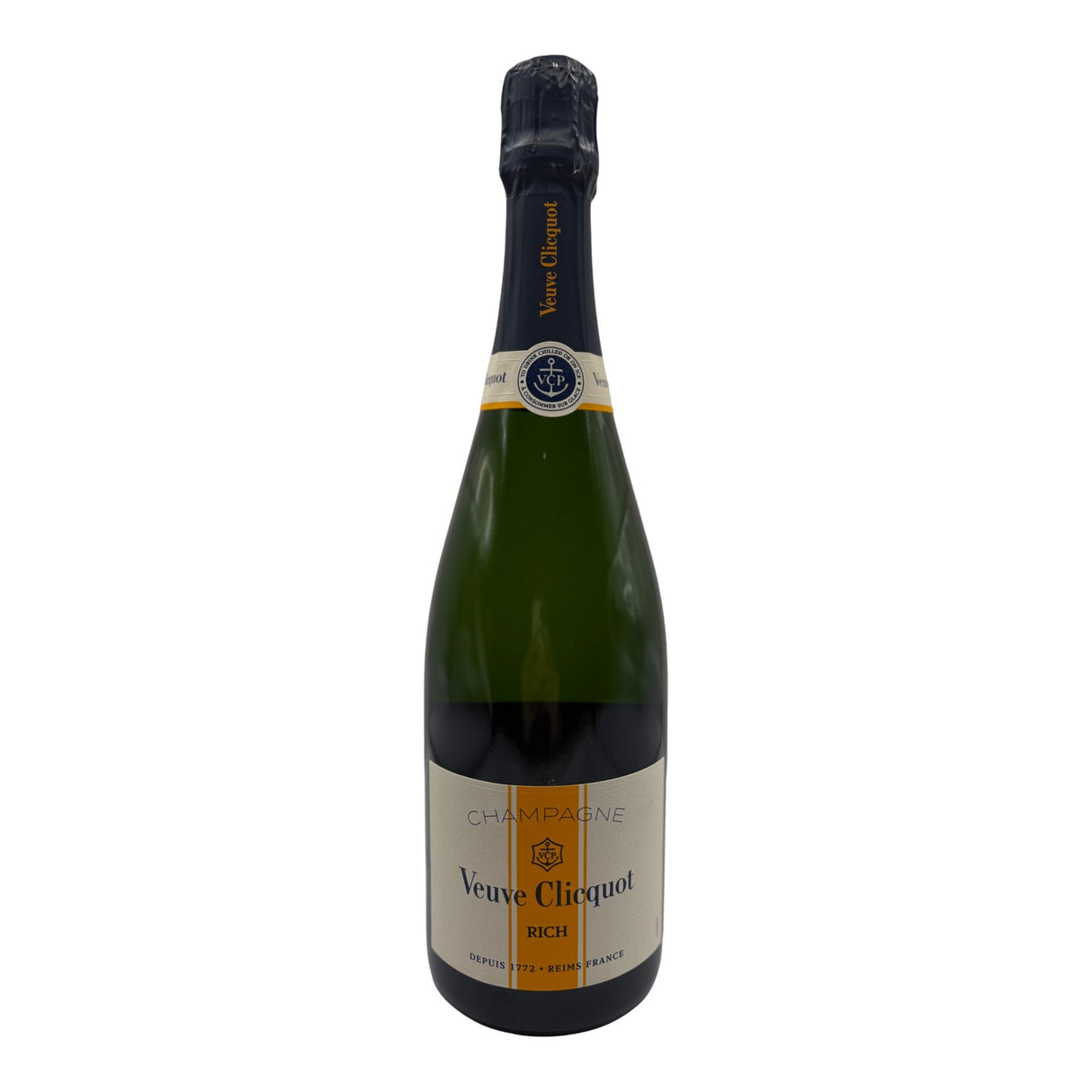 Veuve Clicquot Champagne Rich Blanc NV bottle 750mL from France