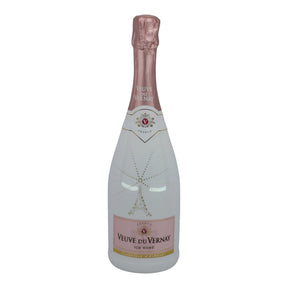 Veuve du Vernay Ice Rose NV sparkling wine bottle 750mL from France
