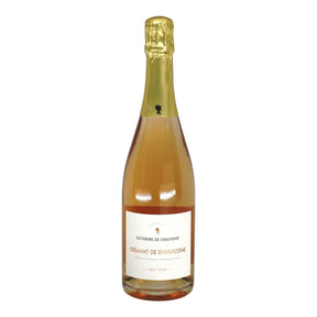Victorine de Chastenay Cremant de Bourgogne Brut Rose NV bottle 750mL from France