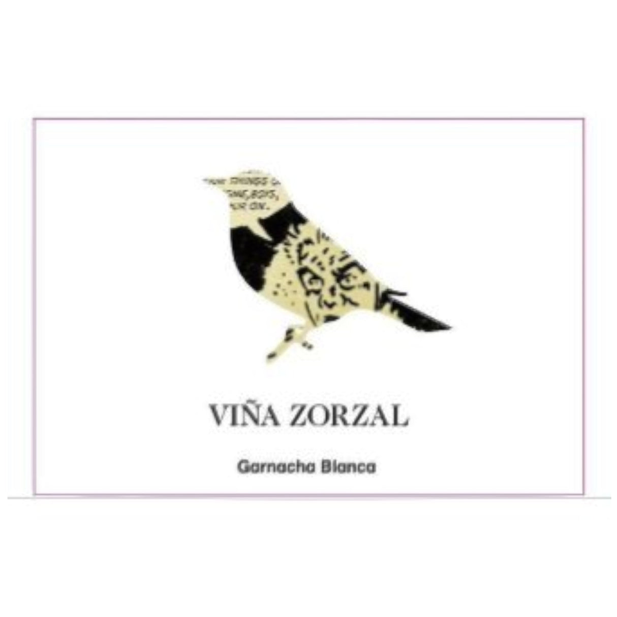 Vina Zorzal Navarra Garnacha Blanca 2024 bottle 750mL from Spain