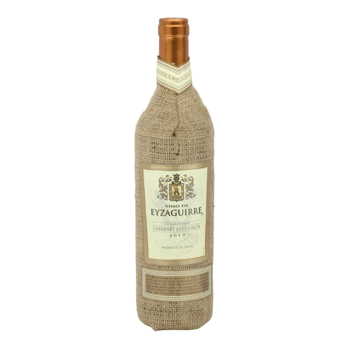 Vino de Eyzaguirre Colchagua Valley Cabernet Sauvignon red wine bottle 750mL from Chile