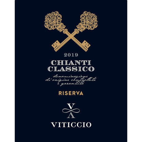 Viticcio Chianti Classico Riserva 2019 red wine bottle 750mL from Italy