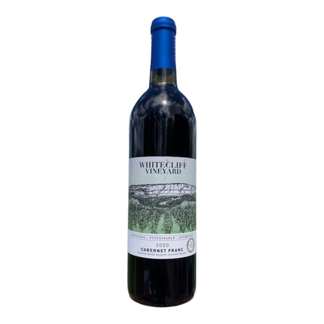 Whitecliff Vineyard Cabernet Franc 2022 red wine bottle 750mL from USA