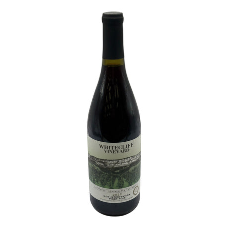 Whitecliff Vineyard Non-Intervention Pinot Noir 2022 red wine bottle 750mL from USA