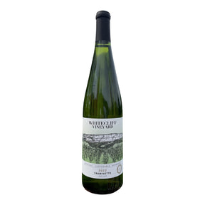 Whitecliff Vineyard Traminette 2022 red wine bottle 750mL from USA